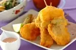 いろいろ串揚げオーロラソース添え