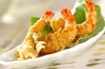ハーブ風味のエビ天ぷら