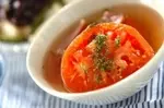 まるごとトマトのサッパリスープ