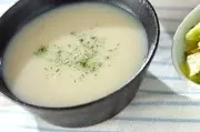 新玉ネギのポタージュ