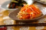 大根とニンジンの炒め煮