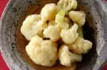 カリフラワーの煮浸し