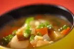 白玉と野菜のみそ汁