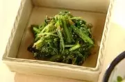 春菊のゴマ和え