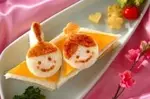 ひな祭りサンドイッチ