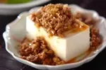 豆腐の肉みそがけ