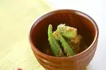 オクラのゴマ和え
