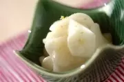 カブのユズコショウ和え