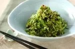 春野菜の昆布和え