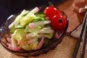 炒めキャベツの酢の物