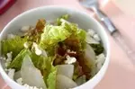 梨とチーズのサラダ