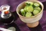 キュウリの即席漬け
