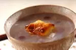 餅入り小豆がゆ