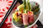 ベーコンのアスパラ巻き