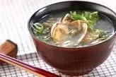 貝のみそ汁