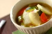 具だくさんの冬瓜スープ煮