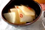 大根のピリ辛漬け