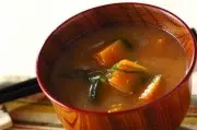 カボチャのみそ汁