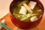 白菜のみそ汁