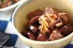 鶏もつのショウガ甘煮