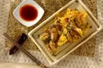 カキ入り卵焼き
