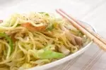 大人気！野菜たっぷり塩焼そば 飽きない味付け