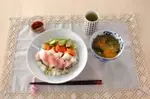 お刺身寿司夕食