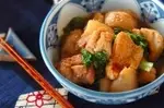 鶏肉と里芋の炒め煮