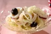 イカと玉ネギのマリネ