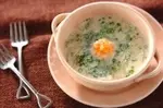 寒い日にぴったり！ホタテと春雨の豆乳スープ