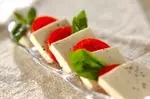 豆腐カプレーゼ