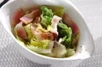 レタスとベーコンのサッと煮