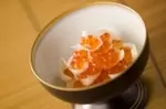 ユリネのイクラ和え
