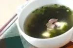 ワカメのチキンスープ