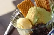 抹茶のレアチーズ