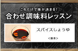 スパイスしょうゆ＜基本＞