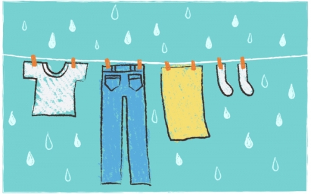 部屋干しのコツまとめ 梅雨時期の洗濯に ウーマンエキサイト