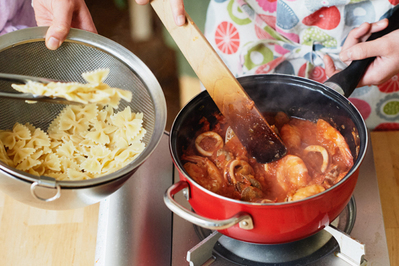 これがわが家の「愛情たっぷり！ パスタごはん」