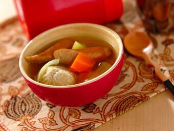 寒い日のお弁当に！スープジャーレシピ