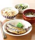 「イワシの山椒煮」の献立