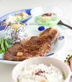 和風ステーキの献立