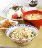 しじみの炊き込みご飯の献立