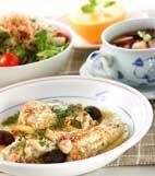 鶏肉のクリーム煮の献立