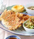 キャベツで焼き餃子の献立