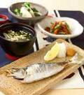 「アジの塩焼き」の献立