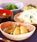 「新ジャガと手羽先煮」の献立
