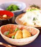 新ジャガと手羽先煮の献立