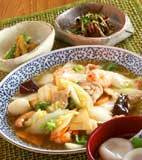 具だくさんの八宝菜の献立