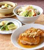 チキンソテー・梅ソースの献立