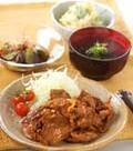 「豚肉のショウガ焼き」の献立